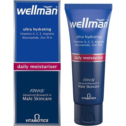 Vitabiotics Wellman Skin Light Daily Moisturiser 50Ml