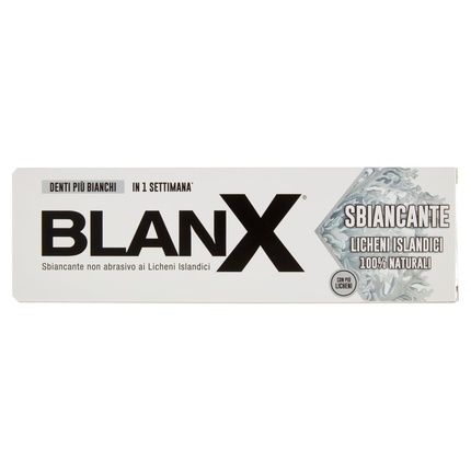 Blanx Whitening Toothpaste 75Ml With Icelandic Lichens