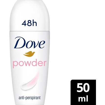 Dove Powder Anti-Perspirant Roll On Deodorant With  1/4 Moisturising Cream 50Ml