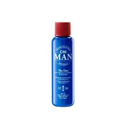 Chi Man 3-In-1 Shampoo Conditioner Bodywash 30Ml