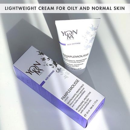 Yon-Ka Pamplemousse Day Cream For Normal To Oily Skin 50Ml - Vitamin C And Essential Oils Tighten Pores And Mattify 97% Natural Origin - Image 3