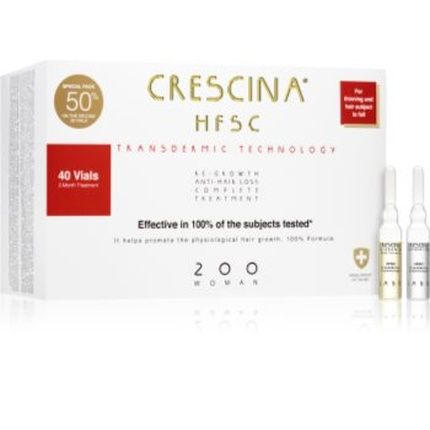 Crescina Transdermic 200 Re-Growth And Anti-Hair Loss - 200 Ml