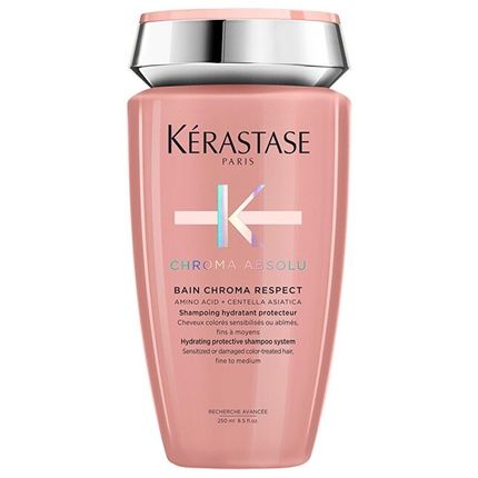 Krastase Chroma Absolu Bain Chroma Respect 250Ml Moisturizing Shampoo For Colored Hair - Image 3