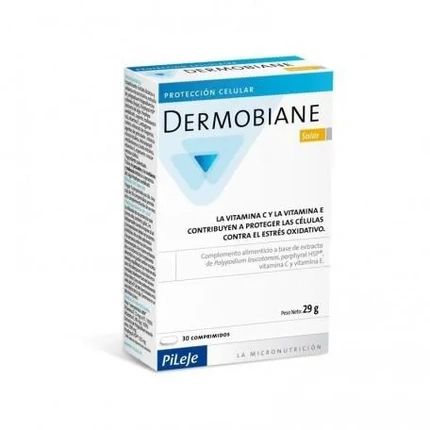 Pileje Dermobiane Solar 30 Tablets Dietary Supplement For Skin Health