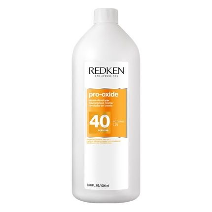 Redken Pro-Oxide Cream Developer Oxidation 40 Volume - 12% 1000Ml