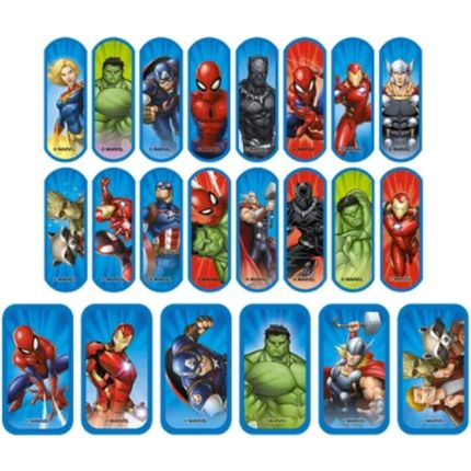 Elastoplast Marvel Plasters Assorted Sizes