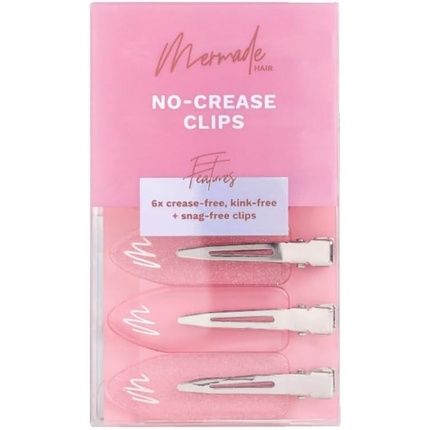 Mermade Hair No-Crease Clips Pro Styling Hair Clips Perfect Curls Waves Salon Quality Gift Idea