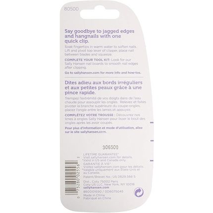 Sally Hansen Beauty Tools Treat Your Toes Control Grip Toenail Clipper - Image 3