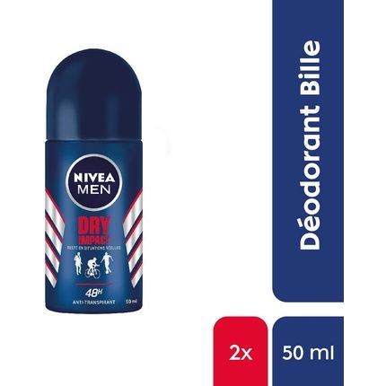 Nivea Men Dry Impact Deodorant Ball 50Ml
