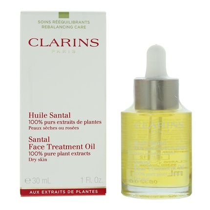 Clarins Santal Face Treatment Oil For Dry Or Extra Dry Skin 40Ml