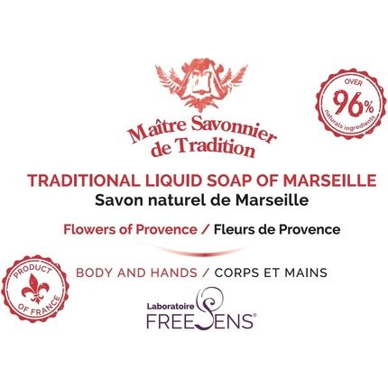 Savon Liquide De Marseille Vanilla Honey 1L