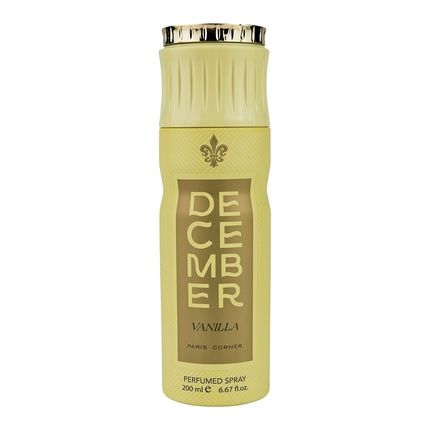 Paris Corner December Vanilla 200Ml Deodorant Spray