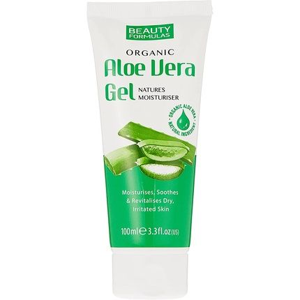 Beauty Formulas Organic Gel Aloe Vera 100Ml