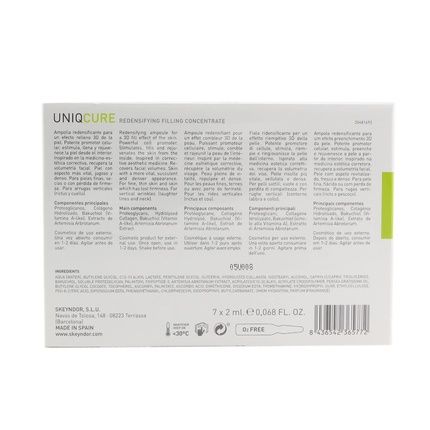 Skeyndor Uniq Cure Redensifying Filling Concentrate 2Ml - Image 3