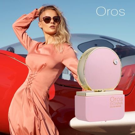 Oros Donna By Armaf For Women 2.9 Oz / 85Ml Eau De Parfum Made With Swarovski Crystals - Image 3