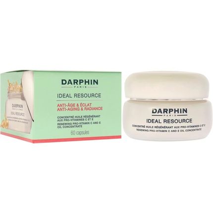Darphin Ideal Resource Anti-Age & Radiance Renewing Pro-Vitamin C And E Oil Concentrate 60 Capsules - Image 3