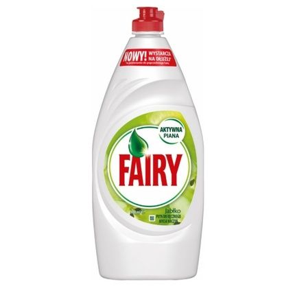 Fairy Dishwashing Liquid Apple Scented - 900 Ml Bottle