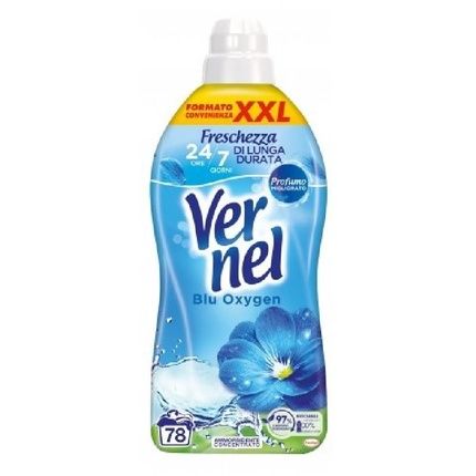 Vernel Fabric Softener 1950 Ml Concentrated, Blue Lavender Scent