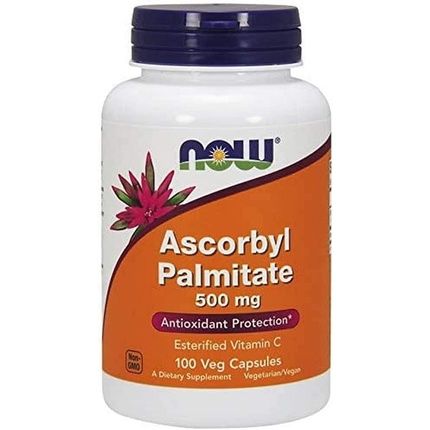 Now Ascorbyl Palmitate 100 Vcapsules 500Mg