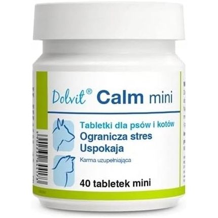Calm Stress For Dogs And Cats 40 Mini Tablets