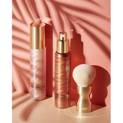 Iconic London Tan & Buff Kabuki Brush For Tanning - Image 3