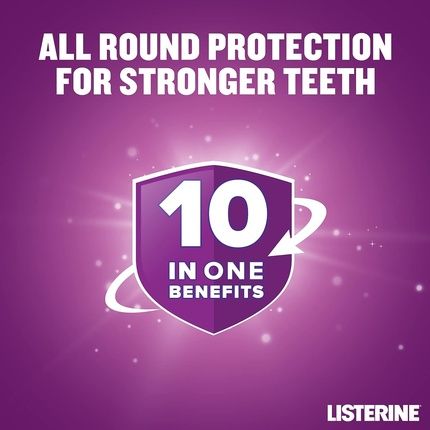 Listerine Total Care Mouthwash 6 In 1 Antibacterial 500Ml - Image 3