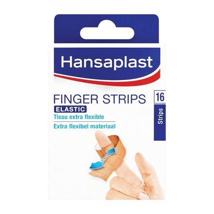 Hansaplast Elastic Textile Plasters For Fingers 16 Strips