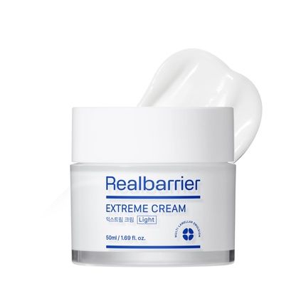 Real Barrier Extreme Cream Light 1.69 Fl Oz Lightweight Daily Soft Cream Facial