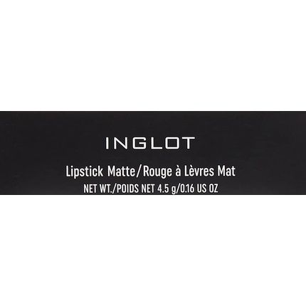 Inglot Matte Lipstick Enriched With Vitamin E, Avocado And Macadamia Oil Formula 4.5G - Shade 412