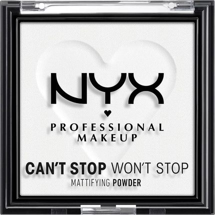 Nyx Professional Makeup Can'T Stop Won'T Stop Mattifying Powder Brightening Translucent 11