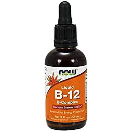 Now Foods Liquid B-12 B Complex 2 Fl Oz