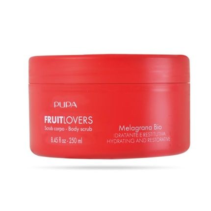 Pupa Fruit Lovers Body Scrub 004 Pomegranate Organic 250Ml
