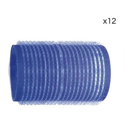 Shophair Velcro Rollers Royal Blue 40Mm X12