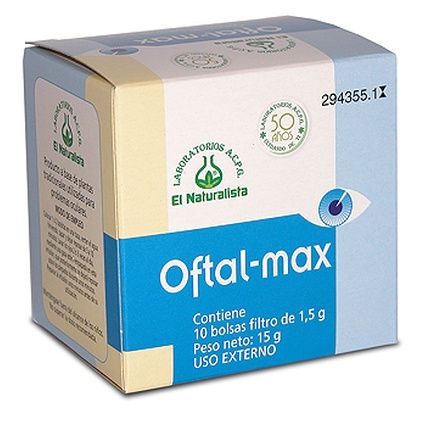 El Natural Oftal-Max 10 Bolsitas Infusion