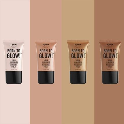 Nyx Born To Glow! Liquid Illuminator Sunbeam 18Ml - Image 3