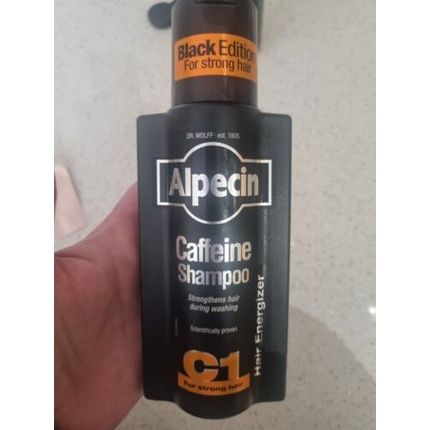 Alpecin Caffeine Shampoo C1 Black Anti Hair Loss Men Strong Hair 250Ml
