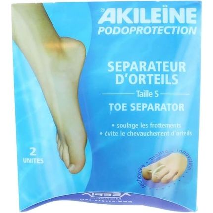 Akileine Podoprotection فاصل أصابع القدم 2 فواصل - مقاس S