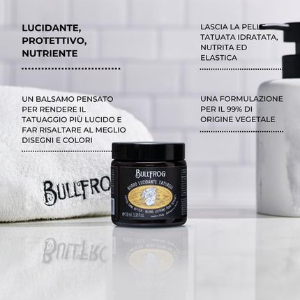 Bullfrog Tattoo Shine Butter 100Ml - Protective, Shiny, Soft - Image 3