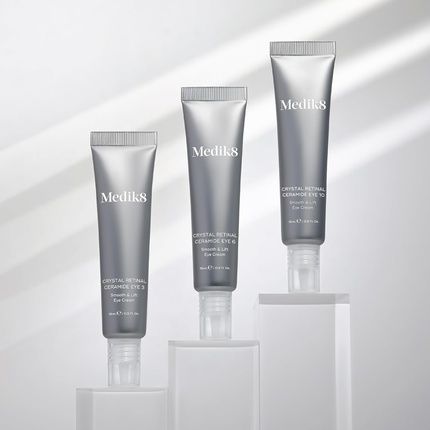 Medik8 Crystal Retinal Ceramide 6 Eye Cream Anti Aging Anti Wrinkle Night Eye Cream 15Ml - Image 3