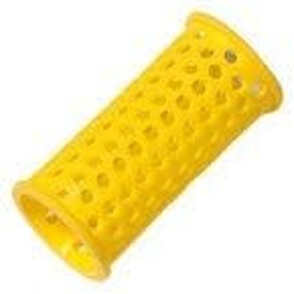 Fw-Wickler 30Mm Yellow Tapered Flat Wave Curlers 6.5Cm