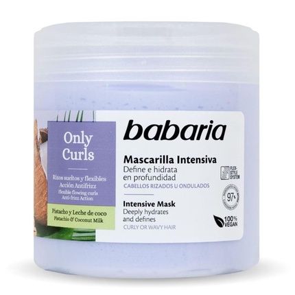 Babaria Only Curls Intensive Curly Hair Mask 400Ml - Image 3