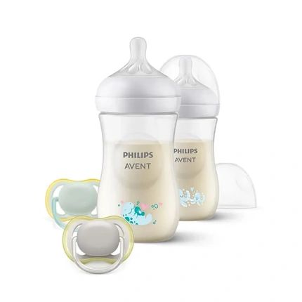 Philips Avent Natural Response Set 4 Pieces Baby Gift Set