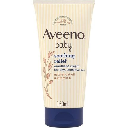 Aveeno Baby Soothing Relief Emollient Cream 150Ml