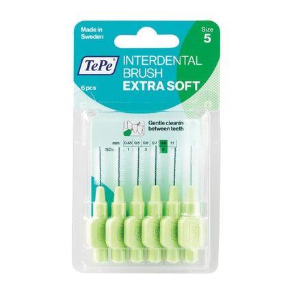 Tepe Tepe Interdental Brush Xsoft Light Green 08