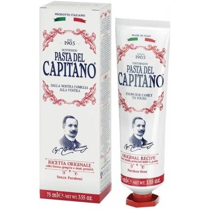 Pasta Del Capitano Toothpaste Recipe 1905 Original 25Ml