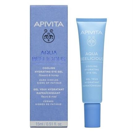 Apivita Aqua Beelicious Cooling Moisturizing Under Eye Gel 15Ml - Flowers
