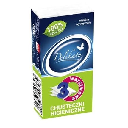 Delikato 3-Ply Tissues 9X10