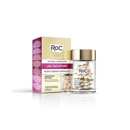 Roc Retinol Correxion Line Smoothing Night Serum Capsules 30-Piece