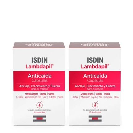 Isdin Lambdapil Antiqueda 2X60 Capsules Hair Care