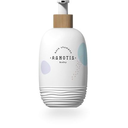 Agnotis Baby Shampoo And Body Wash For Sensitive Baby Skin 400Ml Pump Bottle